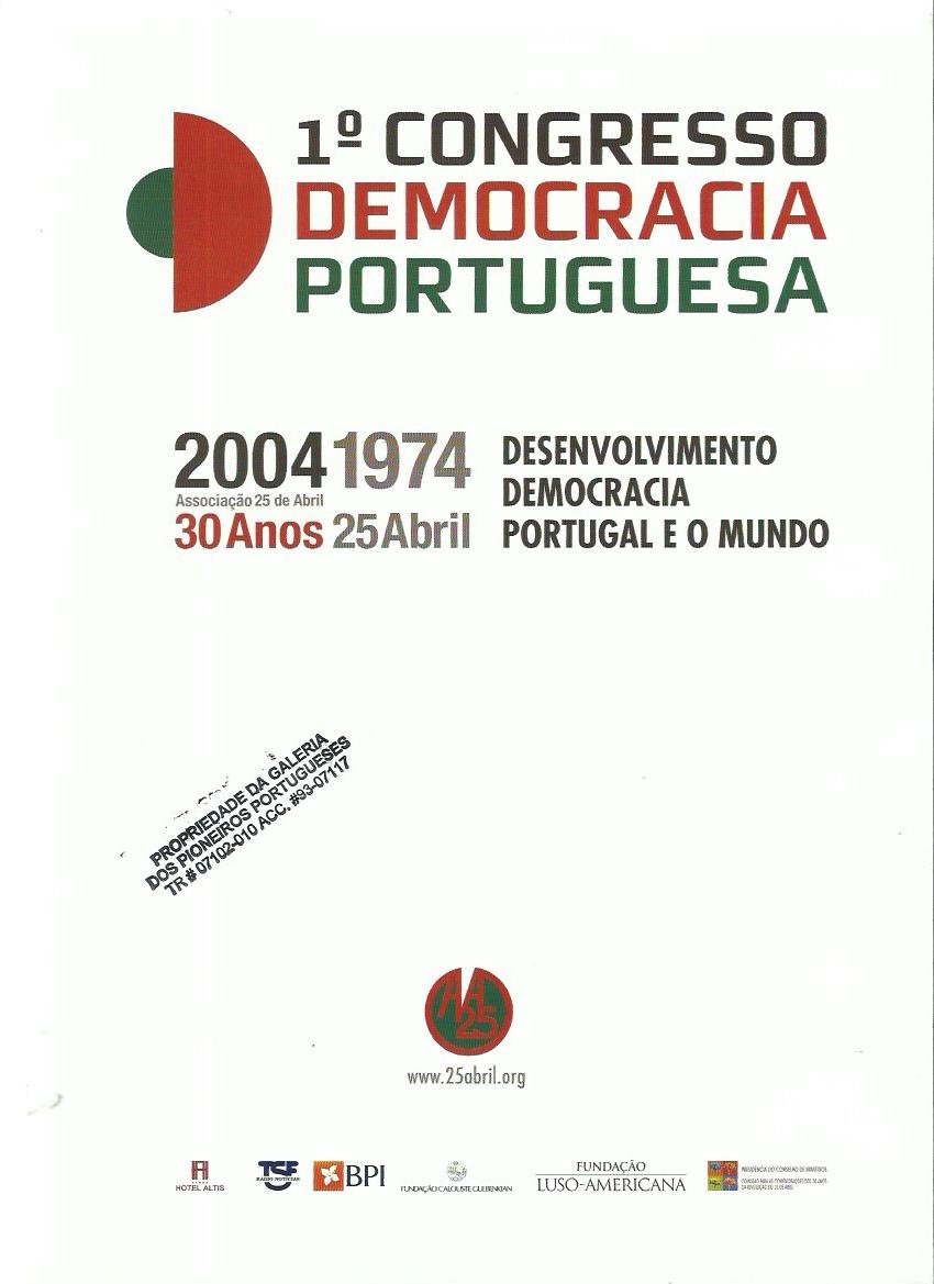 1° Congresso Democracia Portuguesa