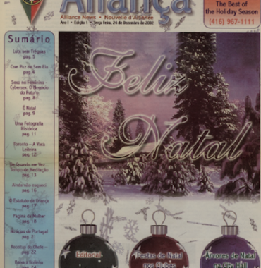 NOTICIAS DA ALIANCA: 2002/12/24 Issue 1