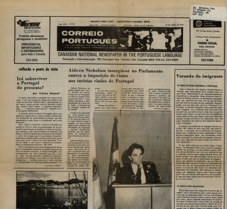 CORREIO PORTUGUES 1986/04/21