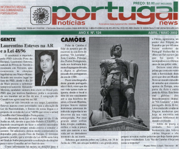 PORTUGAL NEWS: 2002/Apr-May Issue:124