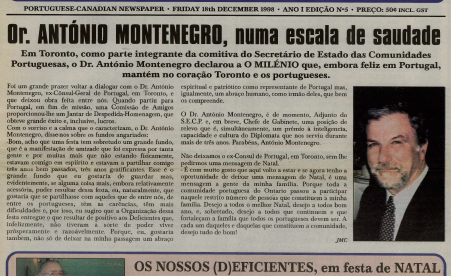 O MILENIO: 1998/12/18 Issue 5