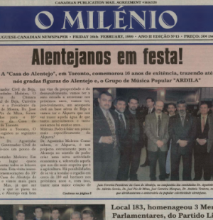 O MILENIO: 1999/02/26 Issue 15