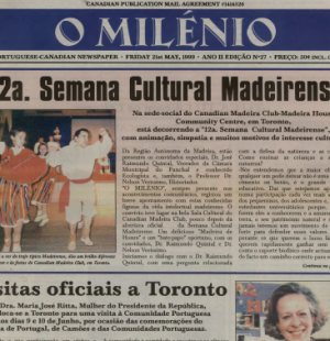O MILENIO: 1999/05/21 Issue 27