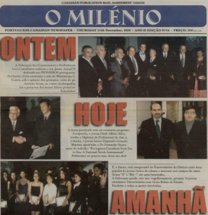 O MILENIO: 1999/11/25 Issue 54