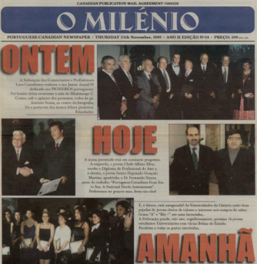 O MILENIO: 1999/11/25 Issue 54