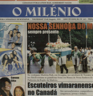 O MILENIO: 2001/08/23 Issue 145