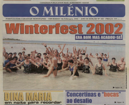 O MILENIO: 2002/02/07 Issue 169