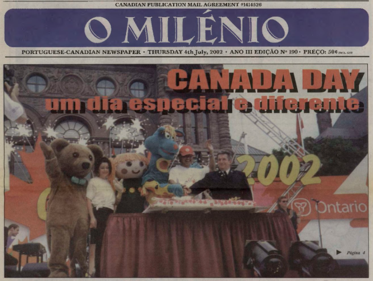 O MILENIO: 2002/07/04 Issue 190