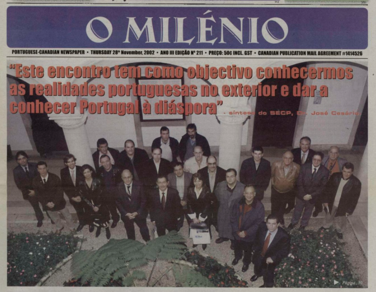 O MILENIO: 2002/11/28 Issue 211