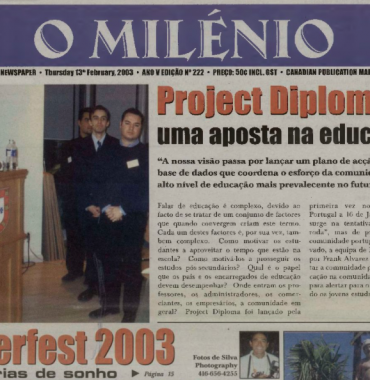 O MILENIO: 2003/02/13 Issue 222