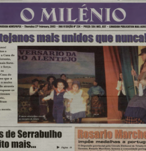 O MILENIO: 2003/02/27 Issue 224