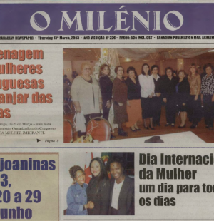 O MILENIO: 2003/03/13 Issue 226