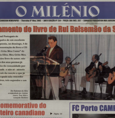 O MILENIO: 2003/05/08 Issue 234