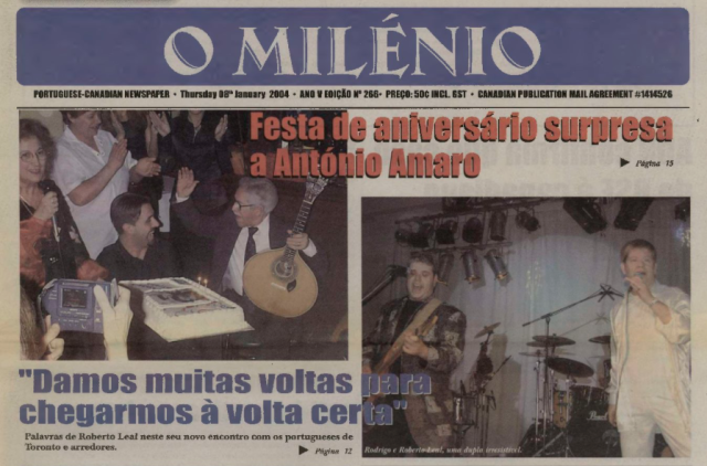 O MILENIO: 2004/01/08 Issue 266