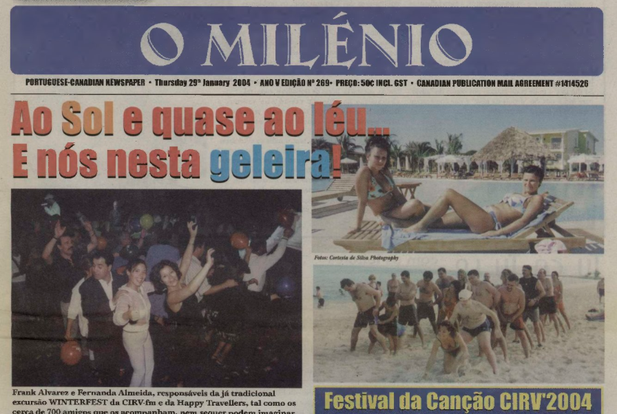 O MILENIO: 2004/01/29 Issue 269