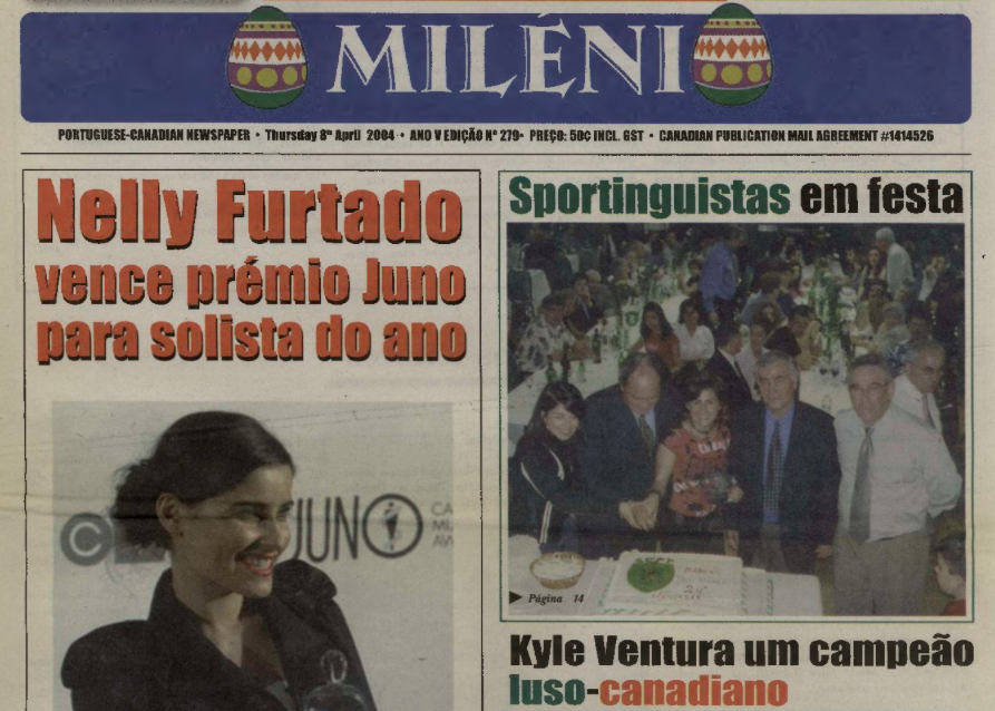 O MILENIO: 2004/04/08 Issue 279