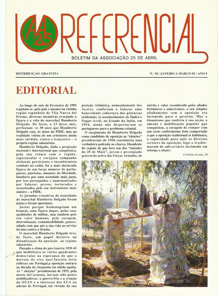 REFERENCIAL: January–March 1995 Issue 38