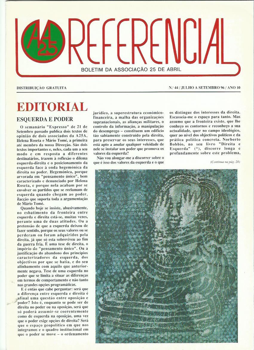 REFERENCIAL: July–September 1996 Issue 44