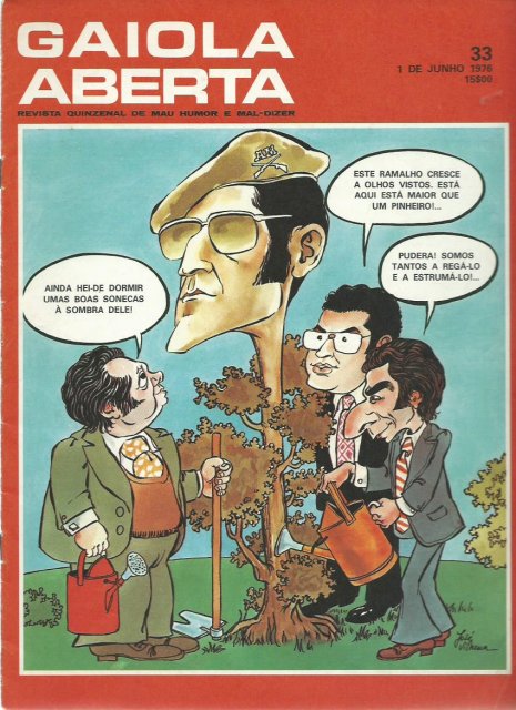 GAIOLA ABERTA: 01/06/1976 Issue 33