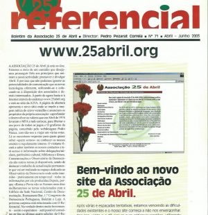 REFERENCIAL: April–June 2003 Issue 71