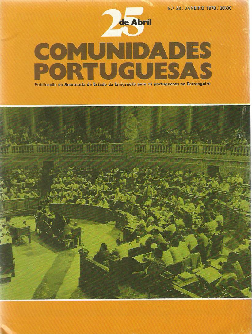 25 DE ABRIL (COMUNIDADES PORTUGUESAS): January 1978 Issue 23