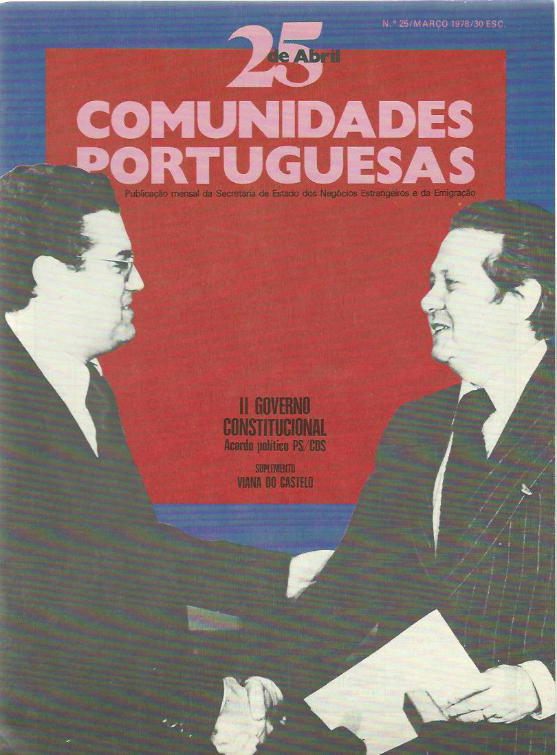 25 DE ABRIL (COMUNIDADES PORTUGUESAS): March 1978 Issue 25