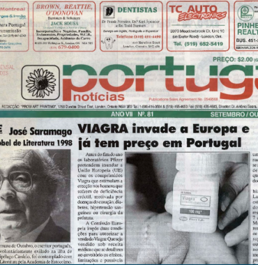 PORTUGAL NEWS: Sept–Oct 1998 Issue 81