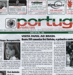 PORTUGAL NEWS: Apr–May 2007 Issue 184