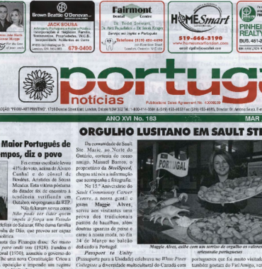 PORTUGAL NEWS: Mar–Apr 2007 Issue 183