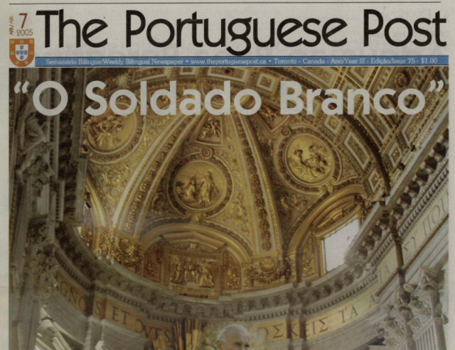 THE PORTUGUESE POST: 2005/04/05 Issue 75