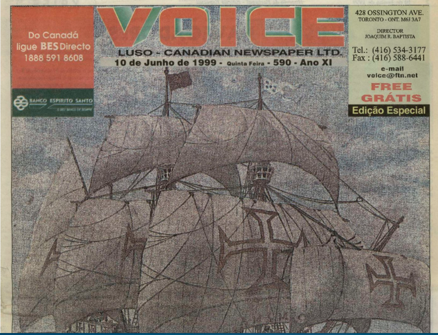 VOICE OF PORTUGAL: 1999/06/10 Issue 590