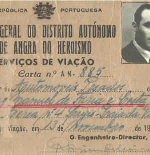 PORTUGAL: Serviços de Viação—Junta Geral do Distrito Autónomo de Angra do Heroismo