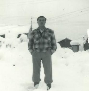 Manuel Gomes experiences snow in Canada