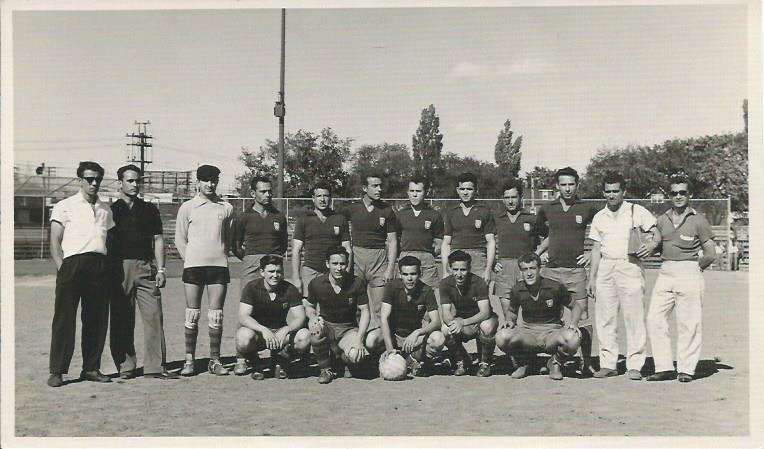 The 1st soccer team at First Portuguese Canadian Club
